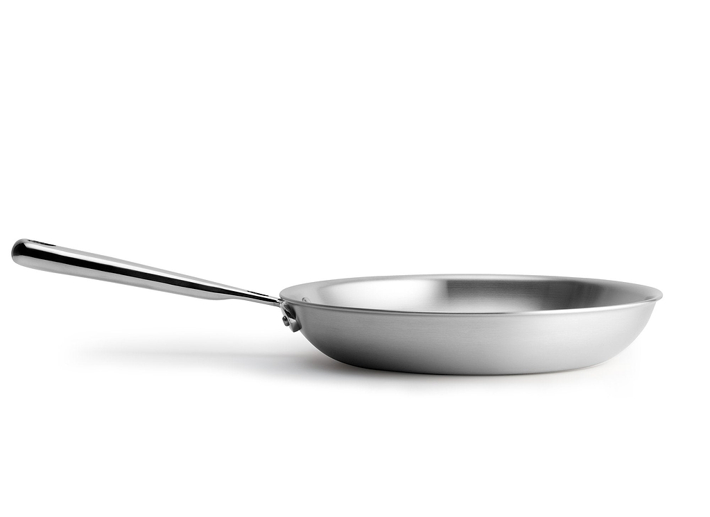 A durable 12 inch pan can be used for Sautéing