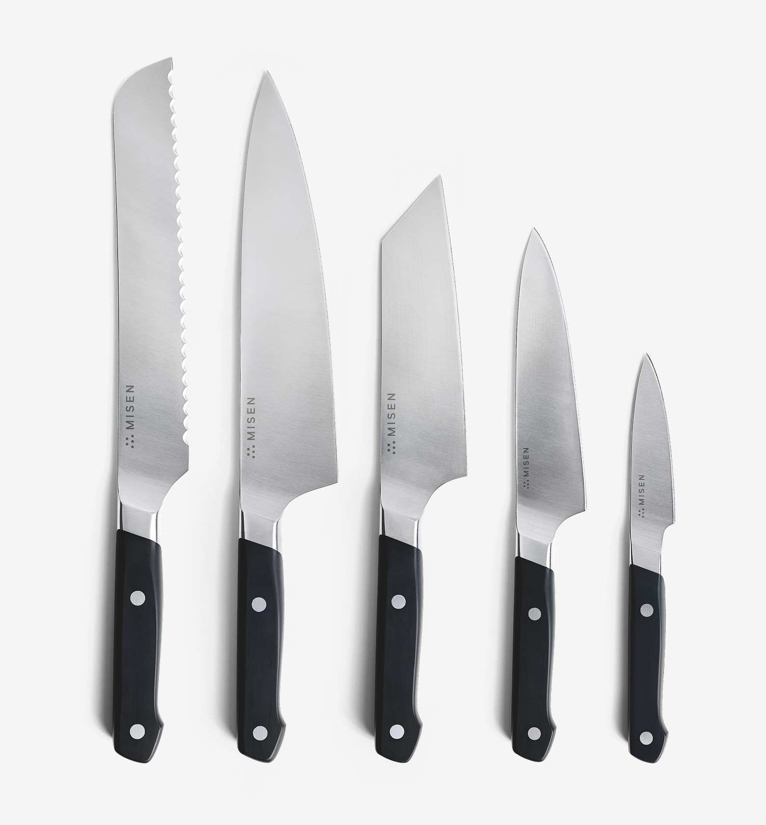 5-Piece Knife Set (ACUTO440) - Black