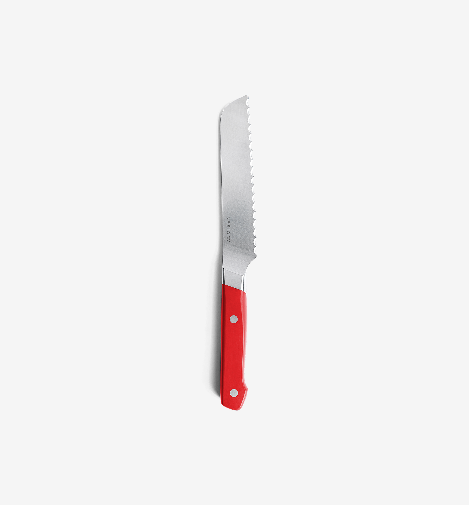 5" Serrated Knife (ACUTO440) - Red