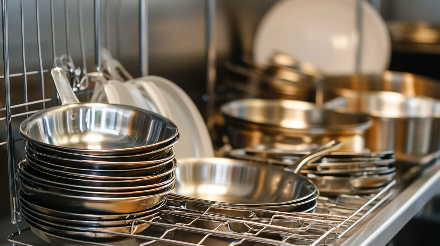 how to use stainless steel pans