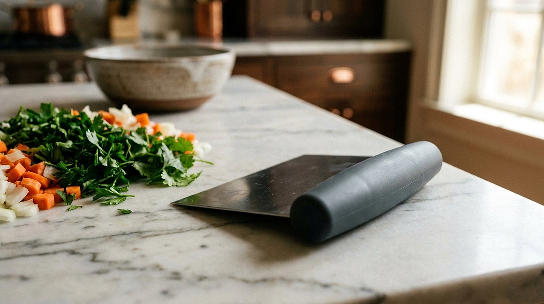 Bench Scraper Hacks: From Herb Transfer to Dough Divide