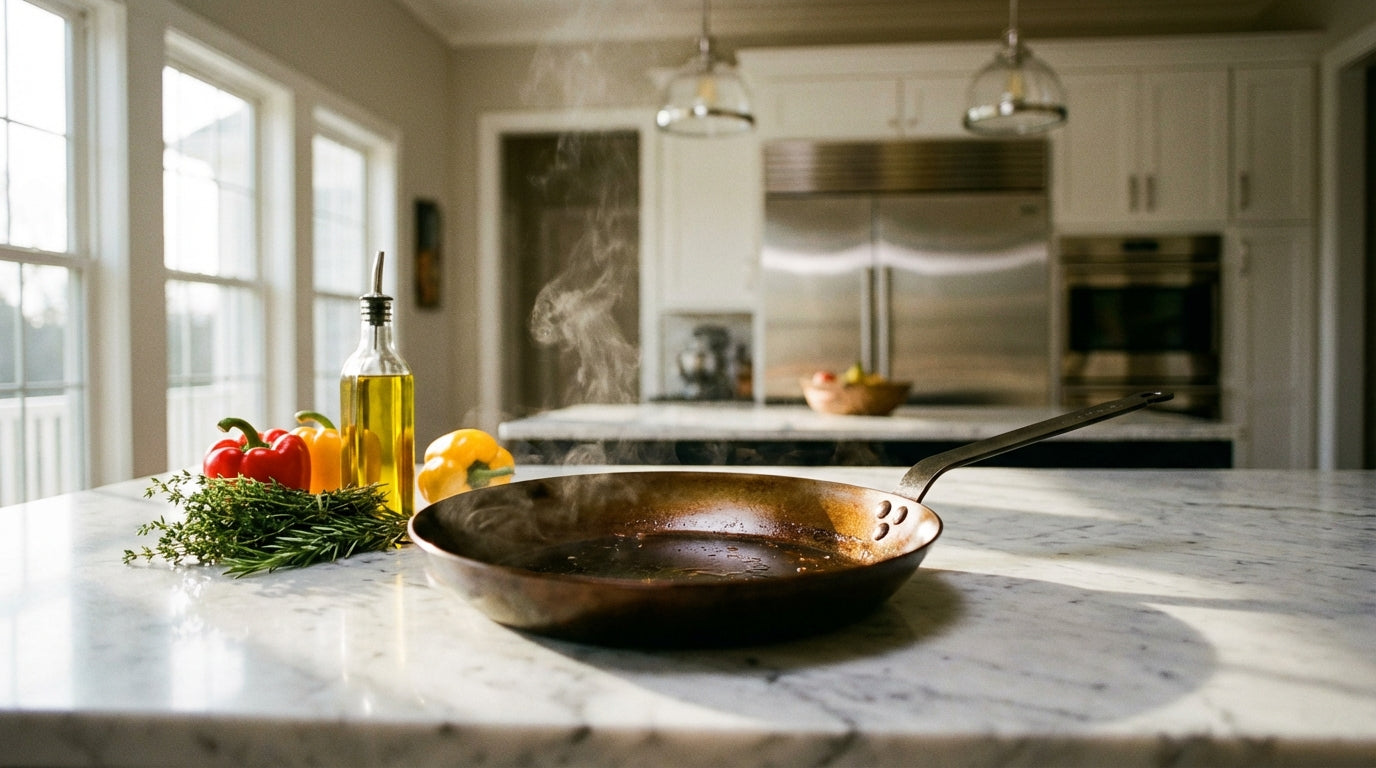 Swap Teflon for Carbon Steel: Non-Toxic, Naturally Slick