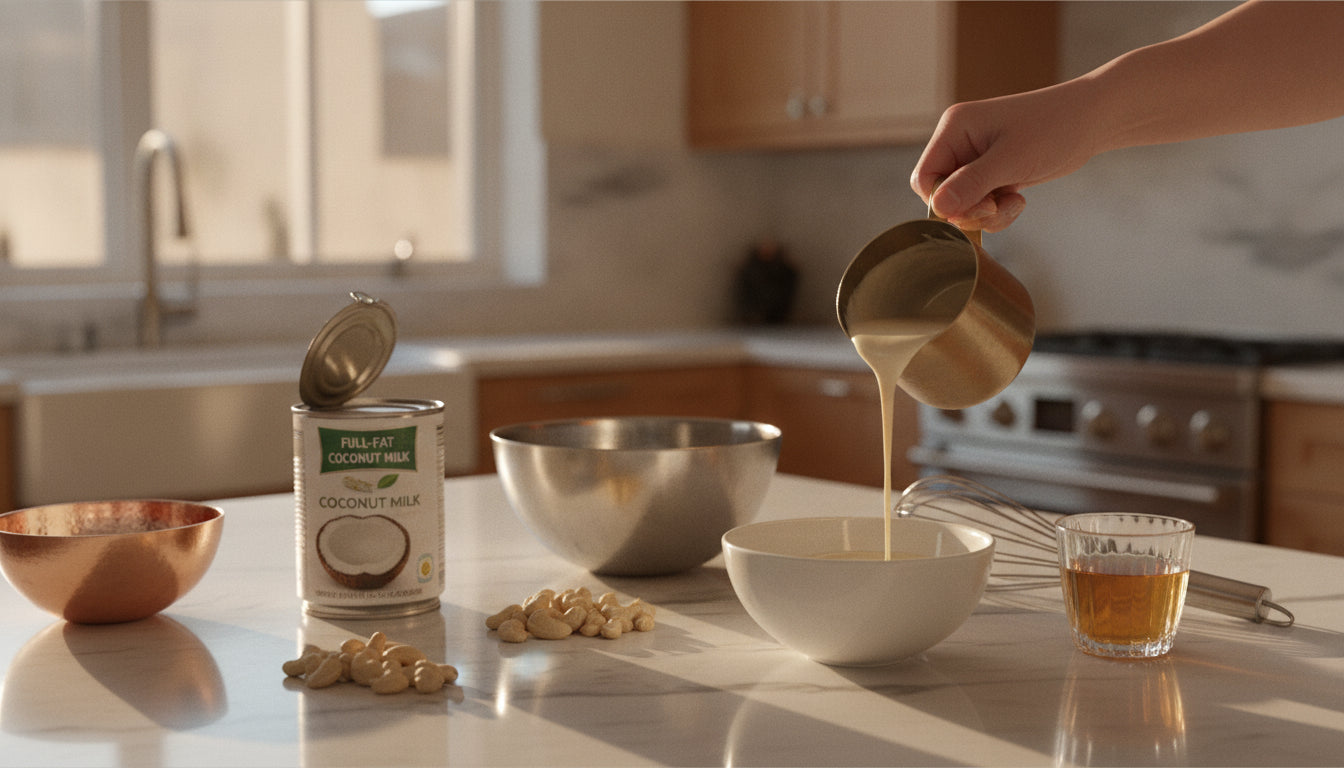 Non-Dairy Heavy Cream Swaps for Vegan Cooking