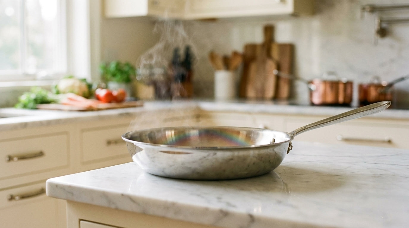 Stainless Steel Pan Care: Keep the Shine, Lose the Stains