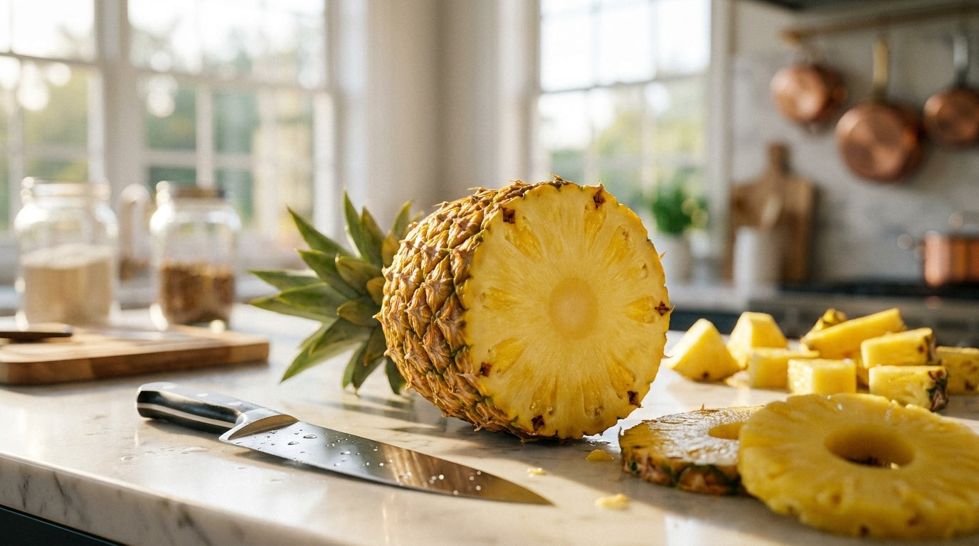 Pineapple Prep: Core, Slice, and Keep Fingers Intact