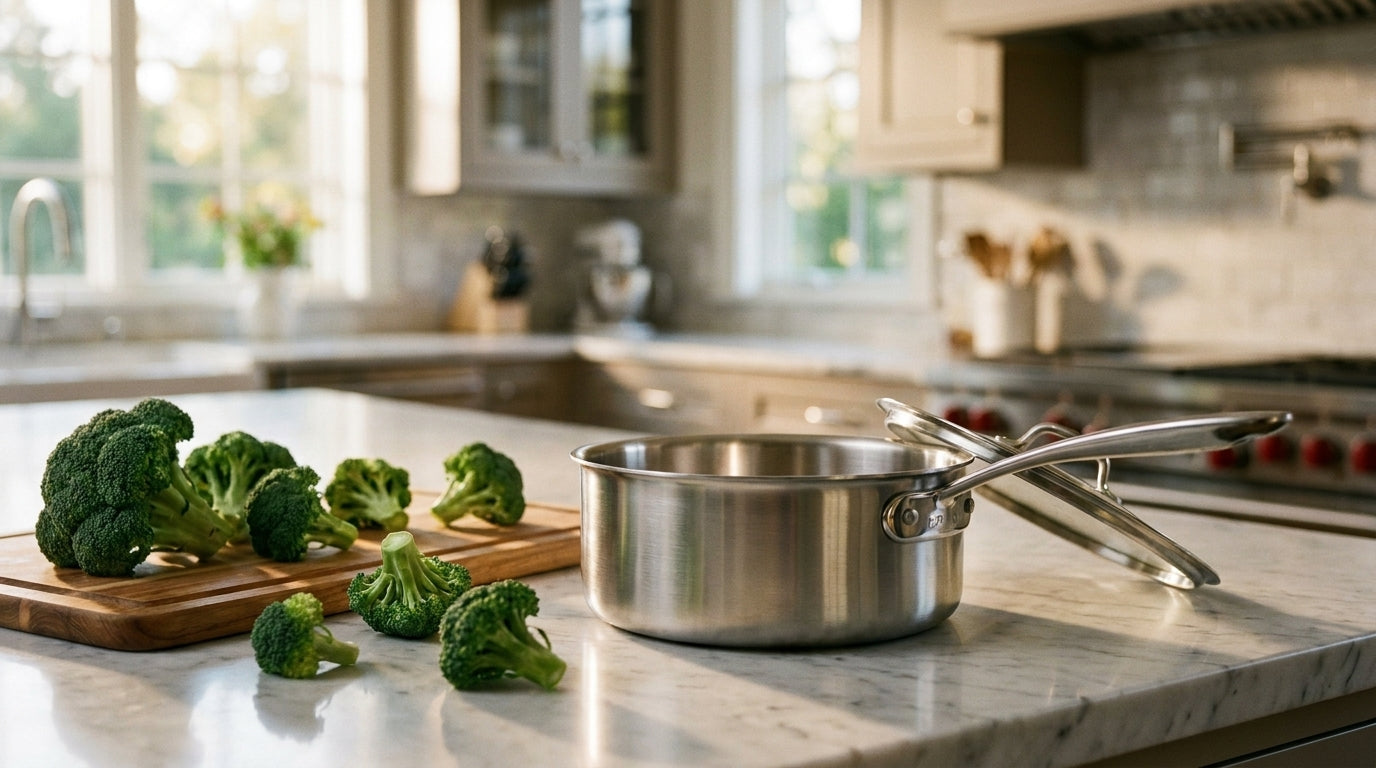 Saucepan Showdown: Which Size Steams Broccoli Without Overcrowding?