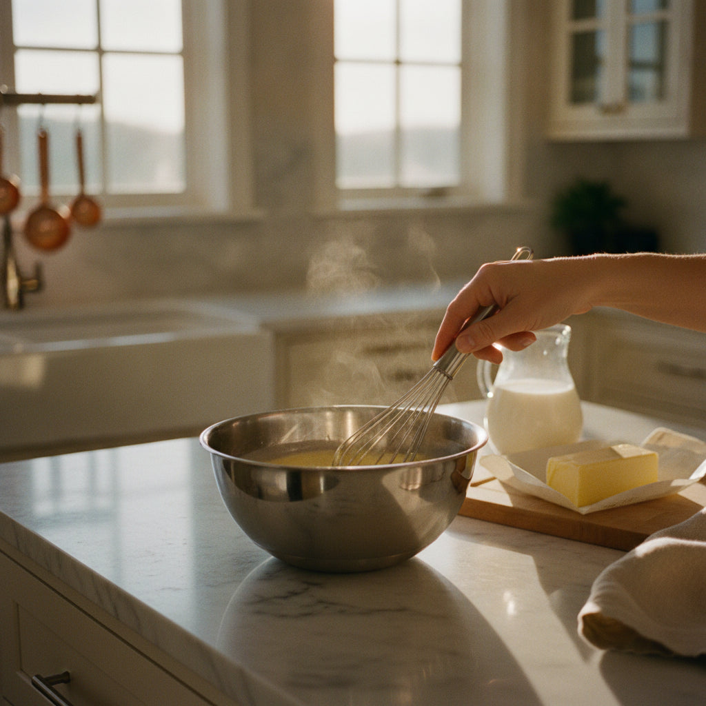 Milk + Butter Ratios: DIY Heavy Cream in Minutes