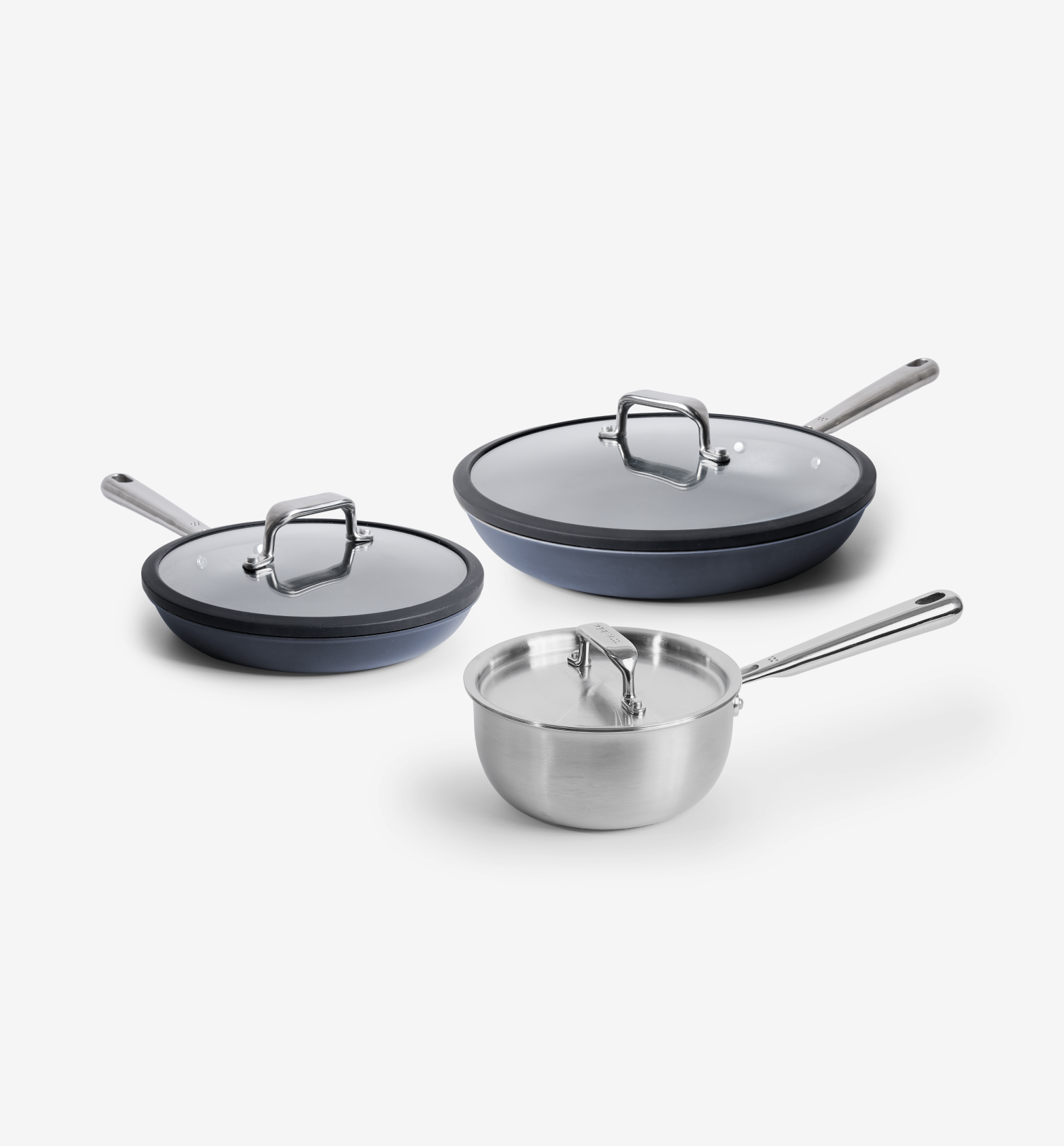 6-Piece Mixed Metal Cookware Set