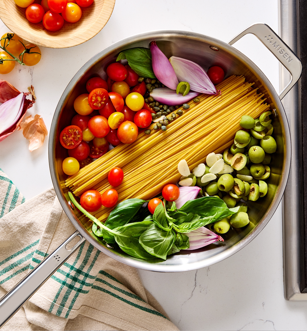 8-Piece Mixed Metal Cookware Set