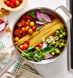 8-Piece Mixed Metal Cookware Set