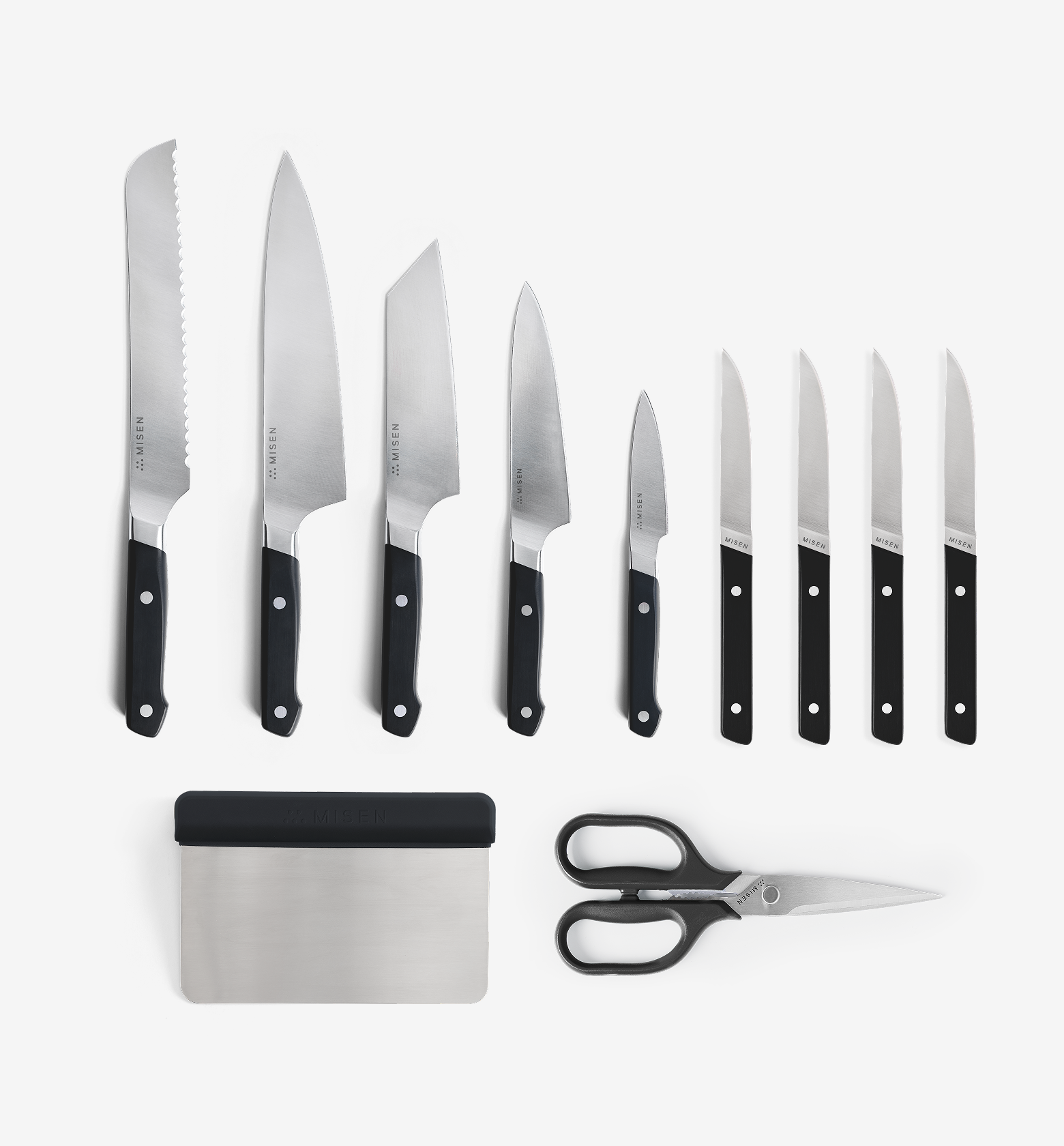 11-Piece Knife Set (ACUTO440) - Black