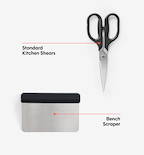 11-Piece Knife Set (ACUTO440) - Black