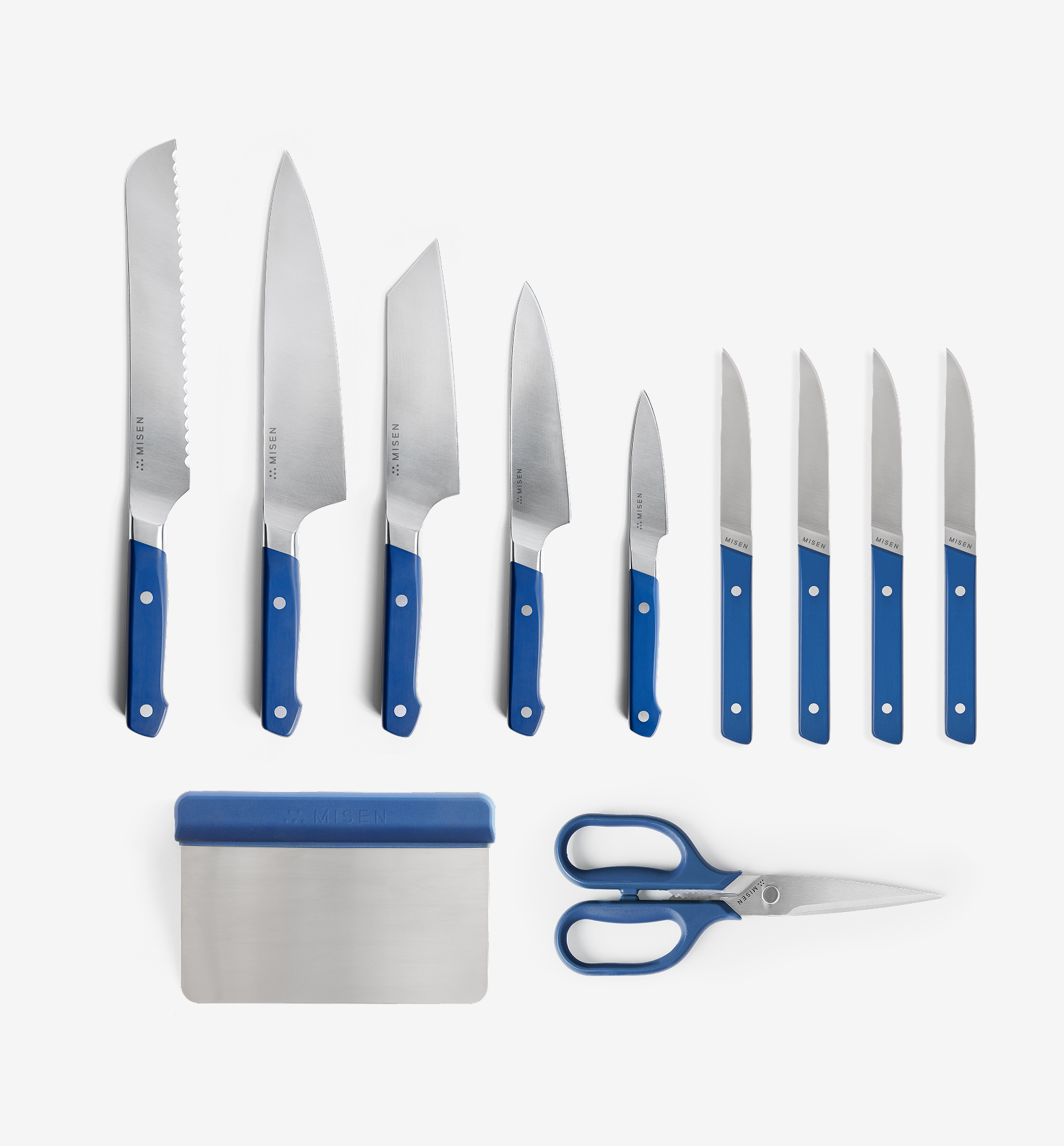 11-Piece Knife Set (ACUTO440) - Blue