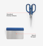 11-Piece Knife Set (ACUTO440) - Blue
