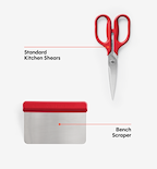 11-Piece Knife Set (ACUTO440) - Red