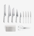 11-Piece Knife Set (ACUTO440) - White