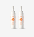Algae Cooking Club algae cooking oil in white aluminum bottles, seed oil free with 595°F smoke point and 13g Omega-9