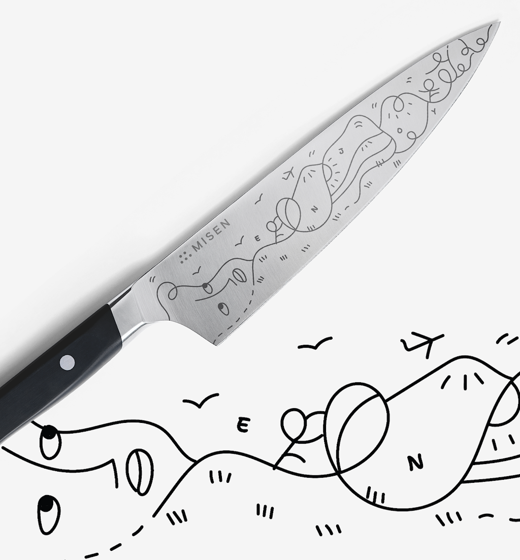 Misen x Shantell Martin 8” Chef’s Knife