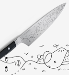 Misen x Shantell Martin 8” Chef’s Knife