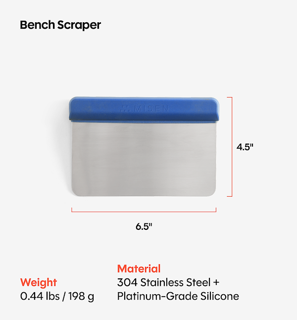 Bench Scraper - Blue