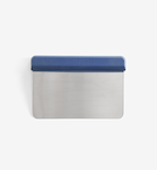 Misen stainless steel bench scraper with blue handle