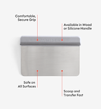 Bench Scraper - Gray