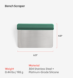 Bench Scraper - Green