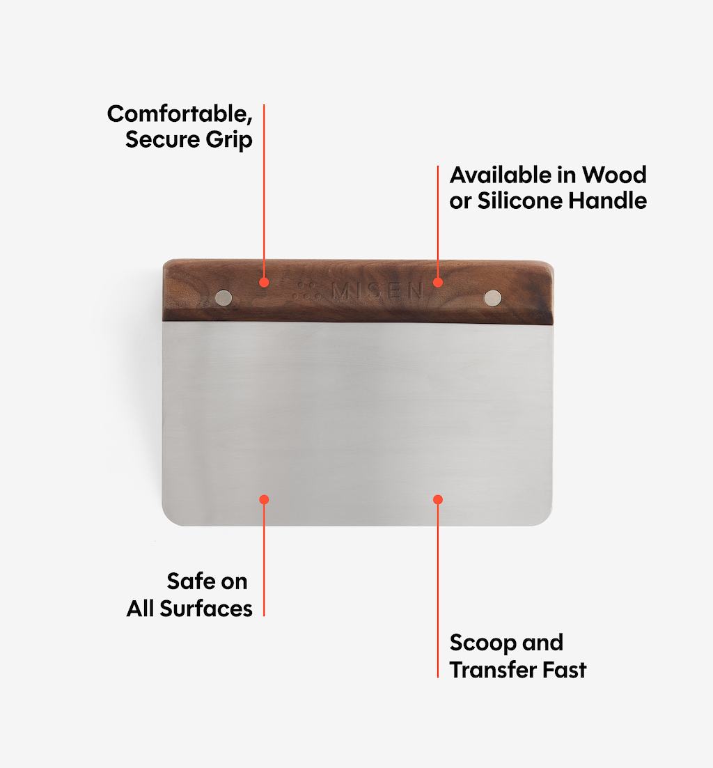 Bench Scraper - Walnut