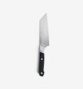 Misen 8-inch chef knife with stainless steel blade and black handle