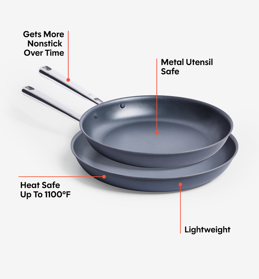 10" + 12" Carbon Nonstick™ Frying Pan