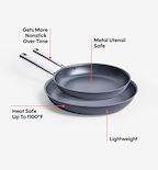 8" + 10" Carbon Nonstick™ Frying Pan