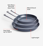 8" + 10" + 12" Carbon Nonstick™ Frying Pan