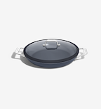 12" Carbon Nonstick™ Round Roaster + Glass Lid