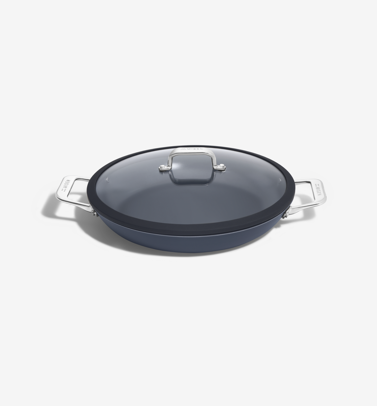12" Carbon Nonstick™ Round Roaster + Glass Lid