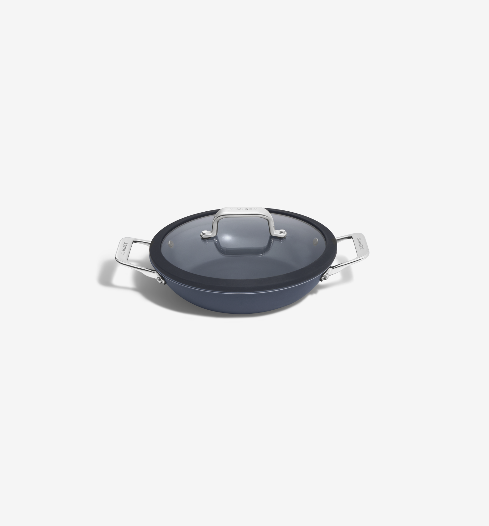 8" Carbon Nonstick™ Round Roaster + Glass Lid