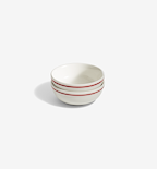 2-Piece Cereal Bowl Set - Red