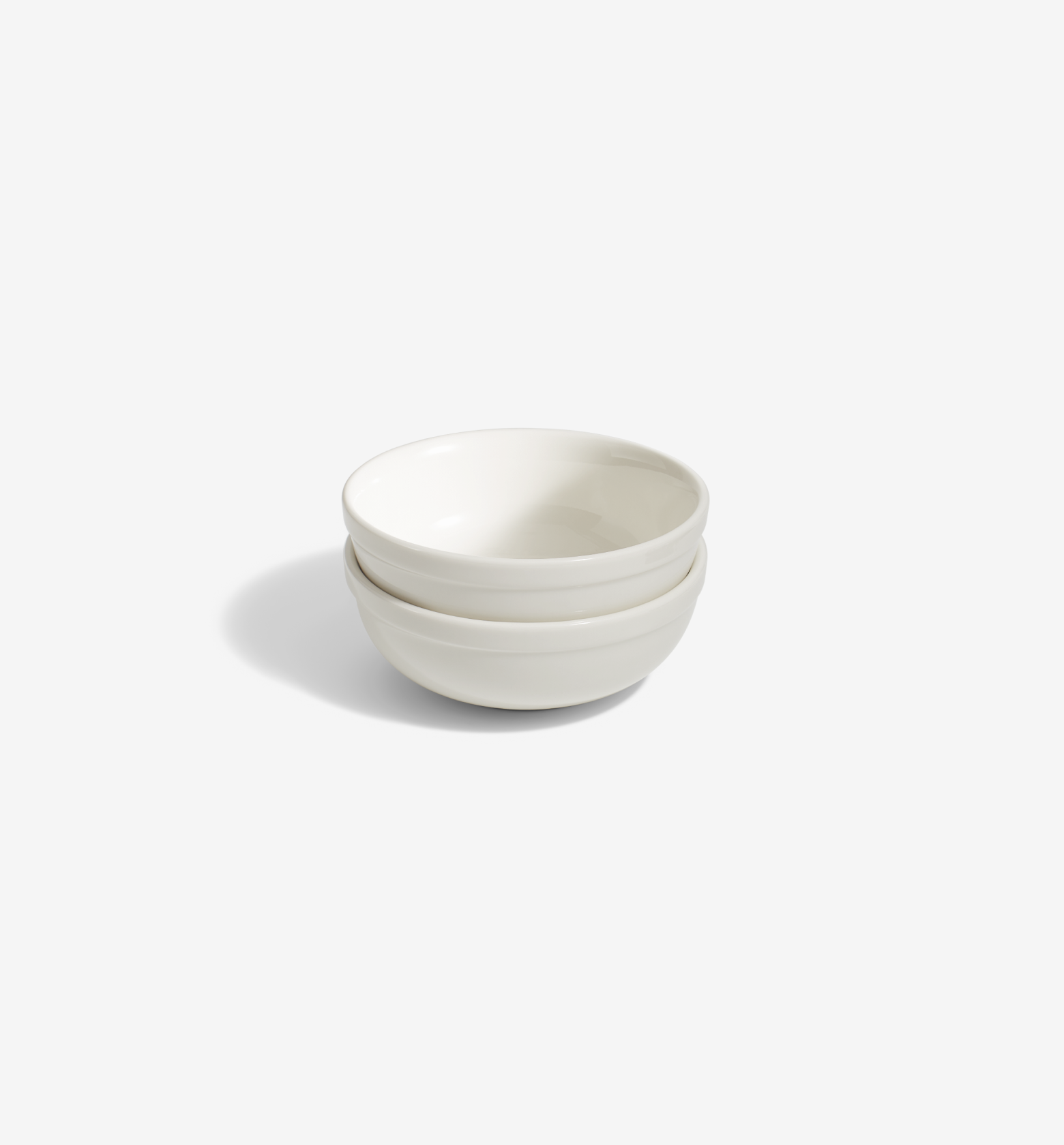 2-Piece Cereal Bowl Set - White