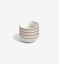 4-Piece Cereal Bowl Set - Red