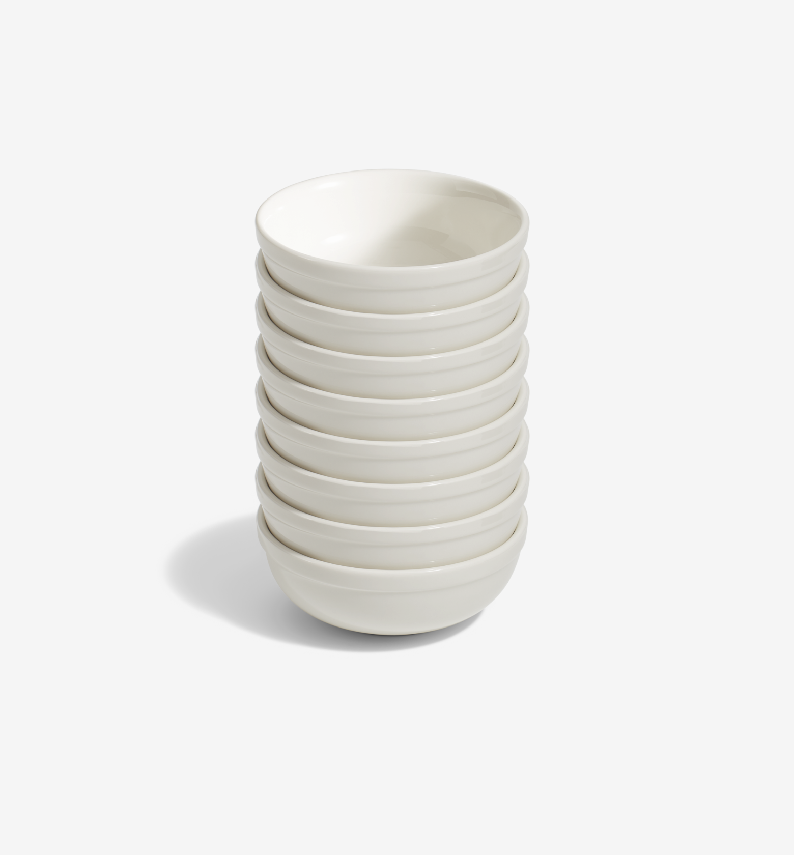 8-Piece Cereal Bowl Set - White