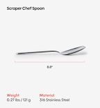 Scraper Chef Spoon
