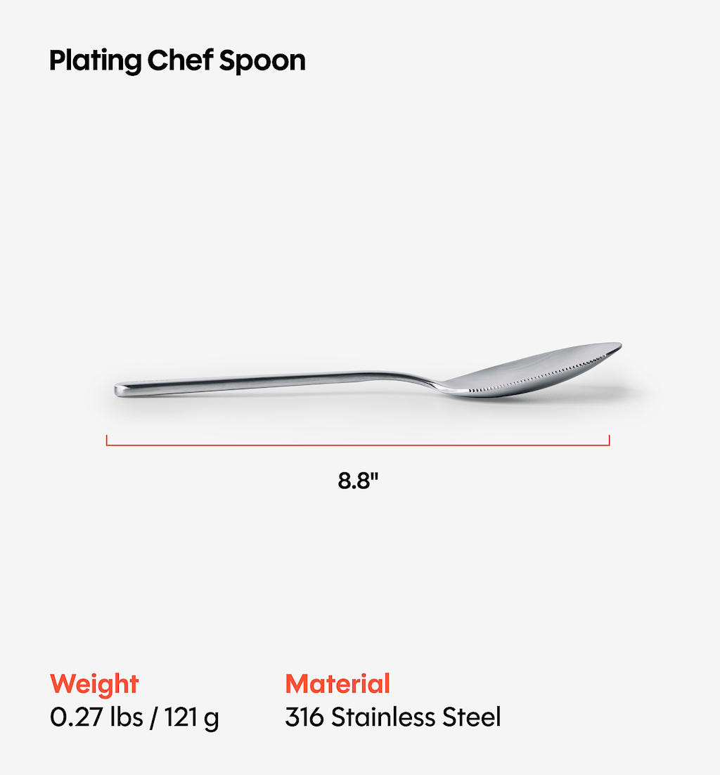 Plating Chef Spoon