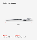 Plating Chef Spoon