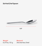 Slotted Chef Spoon