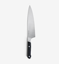 Misen chef's knife with stainless steel blade and black handle
