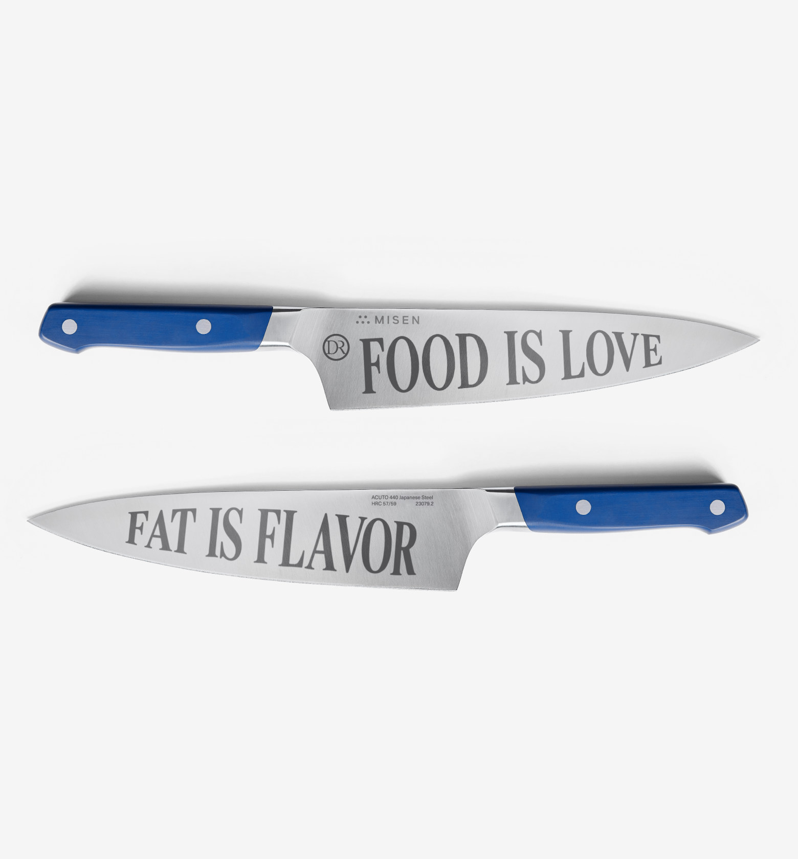Misen x Chef David Rose 8” Chef’s Knife - Blue