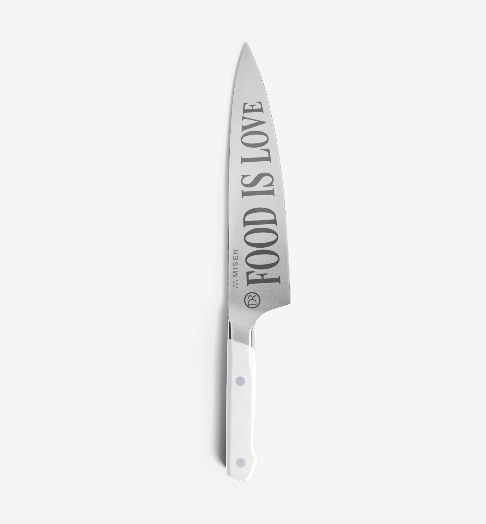 Misen x Chef David Rose 8” Chef’s Knife - White