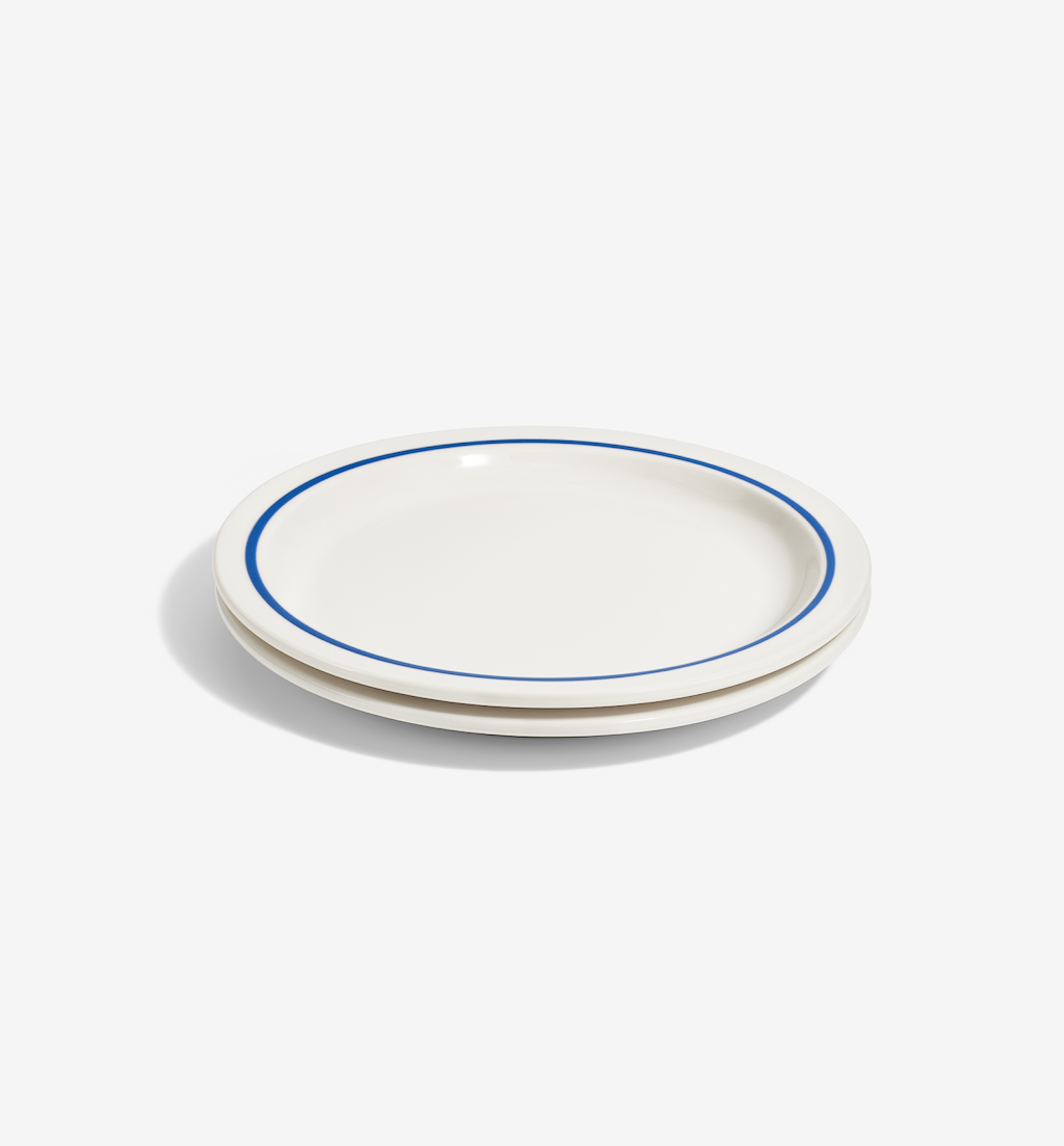 2-Piece Dinner Plate Set - Blue