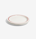 2-Piece Dinner Plate Set - Red