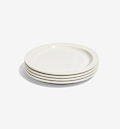 4-Piece Dinner Plate Set - White