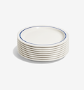 8-Piece Dinner Plate Set - Blue
